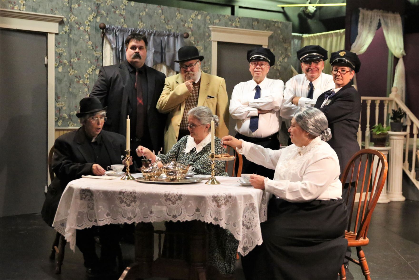 'Arsenic and Old Lace' cast photo